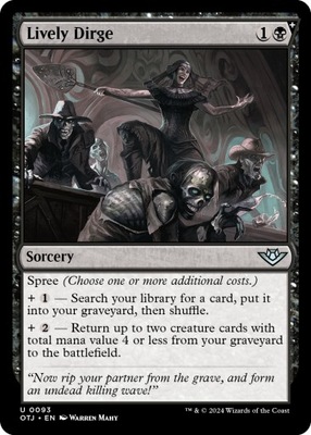 MTG Lively Dirge (U)