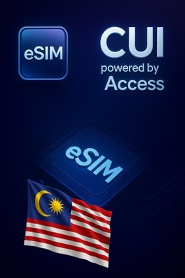 Karta eSIM Internet Roaming 500 MB na 7 dni - Malezja
