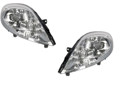 Фары лампы nissan primastar 07- tyc комплект фото №1