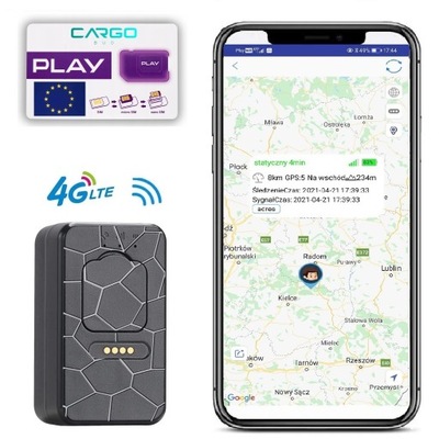 Lokalizator GPS 4G LTE 25 dni MAGNES SIM MINI