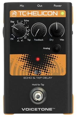 TC Helicon VoiceTone E1 - procesor wokalowy