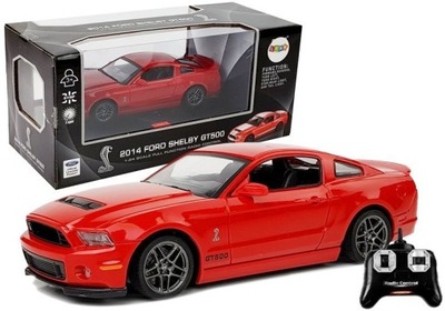 AUTO ZDALNIE STEROWANE FORD SHELBY GT500 CZERWONY