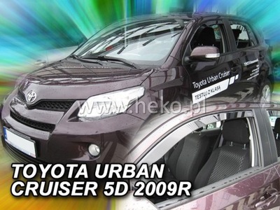 DEFLECTORES HEKO TOYOTA URBAN CRUISER XP 11 2009-16 2 PIEZAS  