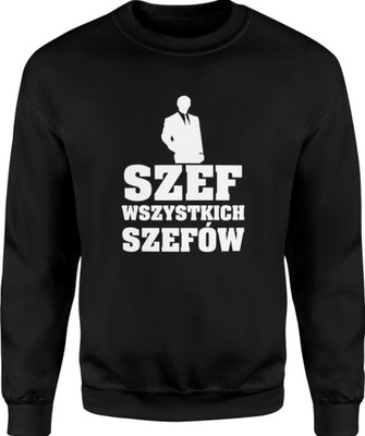 BLUZA MESKA SZEF TODOS SZEFOW KIEROWNIK NEGRA XXL  