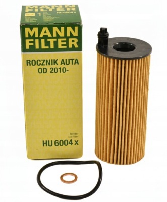 Фильтр масла mann фильтр hu 6004 x фото №1