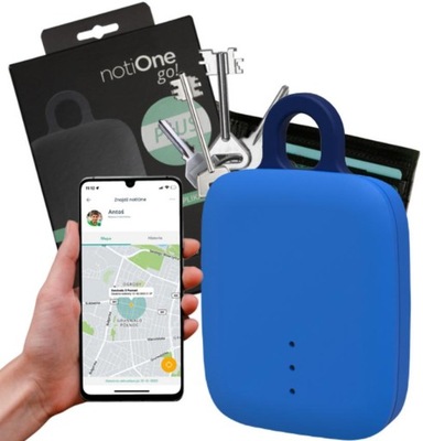 LOCALIZADOR LLAVES NOTIONE GO PLUS COLGANTE BATERIA APLIKACJA MÓVIL  