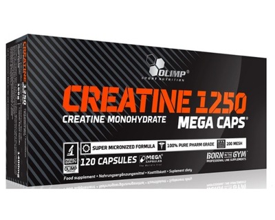 OLIMP CREATINE 1250 120 kaps. KREATYNA MONOHYDRAT
