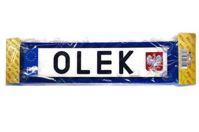 PROPORCZYK PLACA IMIENNA OLEK TIR BUS  