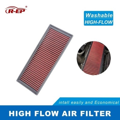 R-EP PERFORMANCE PANEL AIR FILTER PARA AUDI A3 Q3 TT SKODA YETI OCTAV~27273  