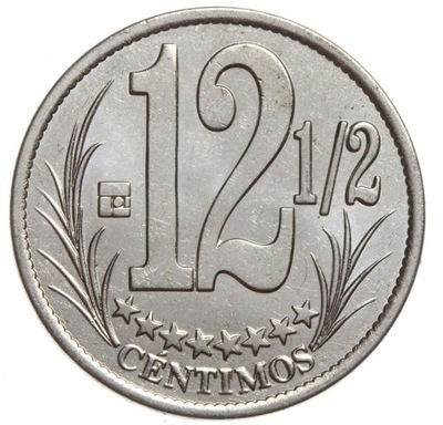 Wenezuela - moneta - 12 1/2 Centimos 2007 - MENNICZA UNC