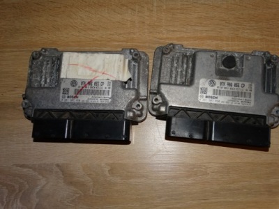 Бортовой компьютер блок управления двигателя vw 07k906055cp фото №1