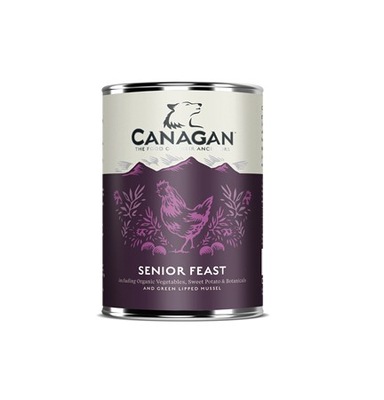 Canagan Dog Senior Feast Kurczak 400g