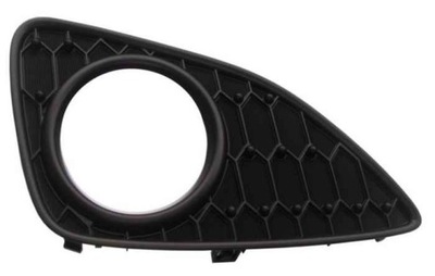 Решётка радиатора рамка противотуманной фары левая toyota yaris 14-17 фото №1