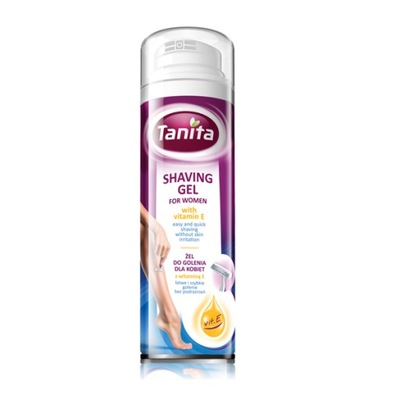 Tanita Żel do golenia dla kobiet z witaminą E 200 ml shaving gel for women