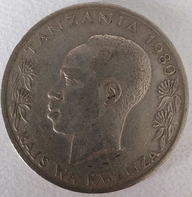 1538c - Tanzania 1 szyling, 1980