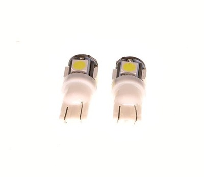 MAXGEAR LEMPUTĖ LED W5W 12V/1W DIODAS 4XLED W5W BIA 