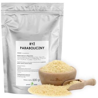 RYŻ PARABOLICZNY ryż parboiled dieta 500g