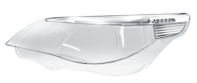 Bmw 5 e60 e61 03-07 скло скло фари фара лівий фото №1