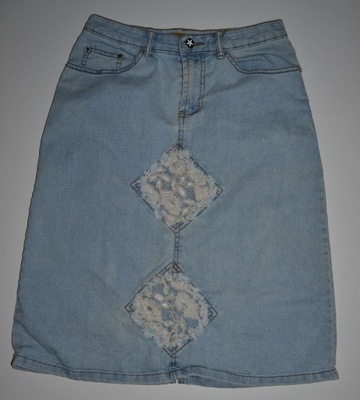 5196#ican jeans spódnica jeansowa 38/40