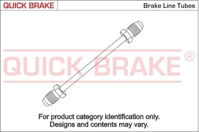 CABLE DE FRENADO MIEDZIANY KIA PARTE DELANTERA CARNIVAL/SORENTO 01-06 LEWY/PRAWY QBC  