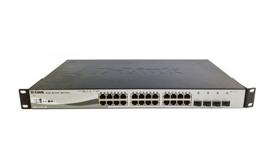 D-Link DGS-1210-28P Web Smart 24-Port Gigabit PoE Switch