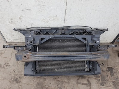 Seat leon 2 ii lift 09-12r 2.0 tdi pas передний радиатор вентиляторы фото №1