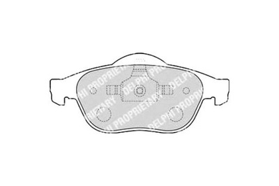 Delphi тормозные колодки тормозные renault espace iv grand sc фото №1