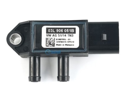 ДАТЧИК ВИХЛОПНИХ ГАЗІВ DPF САЖОВИЙ VW AUDI SEAT SKODA 03L 906 051B