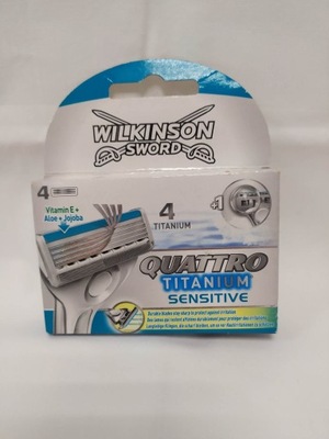 Wkłady Wilkinson Quattro Titanium Sensitive 4 szt.