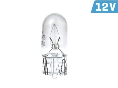 ŻARÓWKA VISION W5W 12V 5W W2.1X9.5D E4