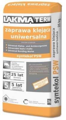 Klej do wełnyi siatki Syntekol PSW 25 kg 42 szt