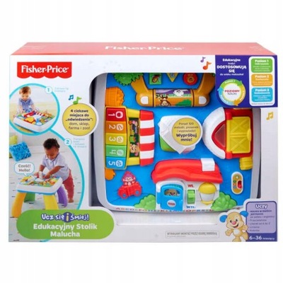 EDUKACYJNY STOLIK MALUCHA FISHER PRICE DRH37