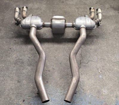 Гаситель конечный труба выхлоп bmw m5 f90 m8 f91 f92 f93 8071133 8071111 фото №1