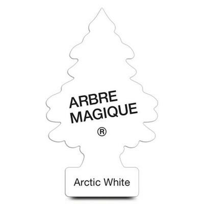 ODŚWIEŻACZ ВОЗДУХА DO АВТОМОБИЛЯ ARBRE MAGIQUE ARCTIC WHITE SOSNA CYTRUSOW