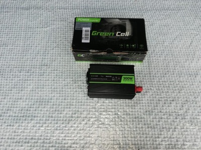 Przetwornica Green Cell 12V/230V 300Wl INV01DE
