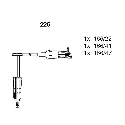 КОМПЛЕКТ ТРУБОК DB M104/KPL=3SZT/ /BREM BREMI