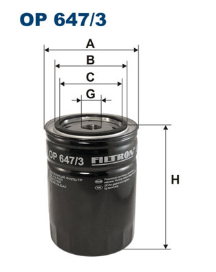 FILTRON OP647/3 FILTRAS ALYVOS 