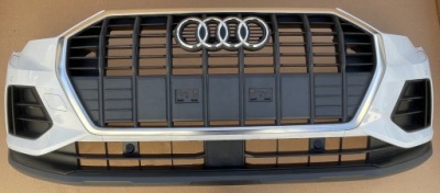 Бампер audi q3 рестайлинг  83a w цвет ls9r pdcx4 bez покраска ideał фото №1