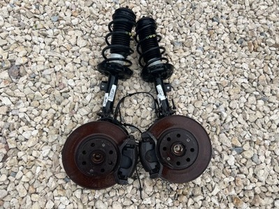 Fiat grande punto поворотный кулак амортизатор левый 1.2b фото №1