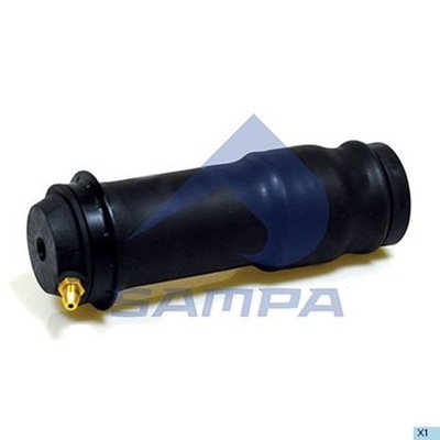 Амортизатор подушка подвеска кабины volvo fh fh12 fh16 fm fm9 перед фото №1