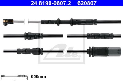 SENSOR DESGASTE ZAPATAS 24.8190-0807.2  