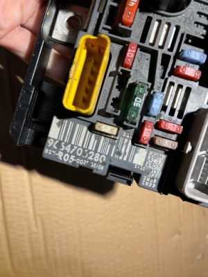 Модуль bsm citroen peugeot 9664706280 фото №1