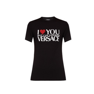 T-shirt damski dekolt Versace rozmiar 42