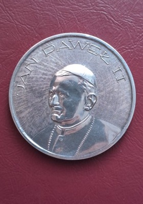 DUŻY MEDAL - MEDAL JAN PAWEŁ II - SREBRO