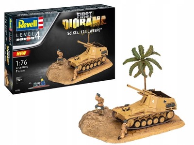 Model do sklejania Revell Sd.Kfz. 124 Wespe - Firs