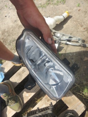 Противотуманная фара левый перед передний fiat 500x 00519793180 x фото №1