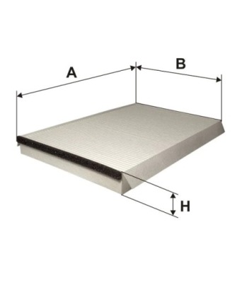 Фильтр воздуха салонный prom filtron фото №1