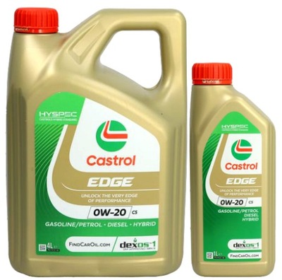 OLEJ SILNIKOWY CASTROL EDGE 0W20 C5 5L