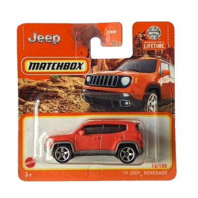 Matchbox - '19 Jeep Renegade NOWY