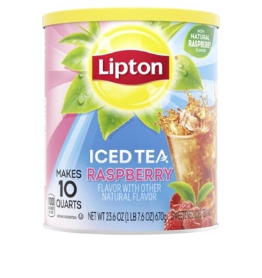 Herbata malinowa Lipton Iced Tea 670g z USA